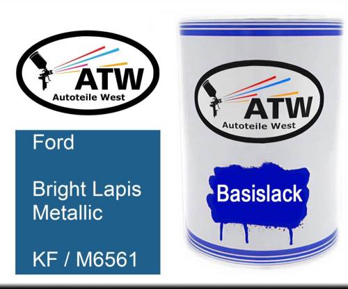 Ford, Bright Lapis Metallic, KF / M6561: 500ml Lackdose, von ATW Autoteile West.